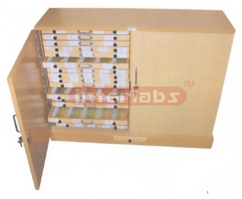 MICROSCOPE SLIDE CABINET Capacity  500 Slides